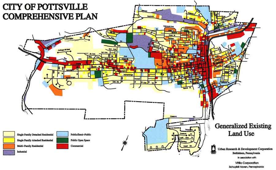 City Of Pottsville Pennsylvania Comprehensive Plan